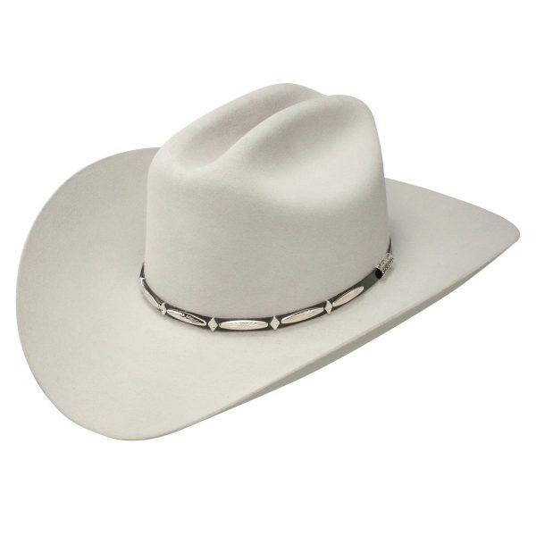 TEXANA STETSON DEL NORTE 6X SILVER GREY