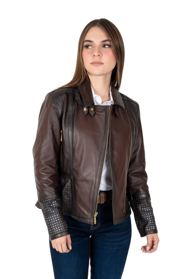 Chamarra Cuadra Borrego Pamplona Dama